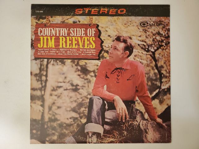 Jim Reeves Country Side of Jim Reeves vinyl record