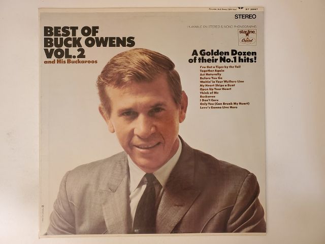 Buck Owens and His Buckaroos Best of Buck Owens Vol. 2 vinyl record