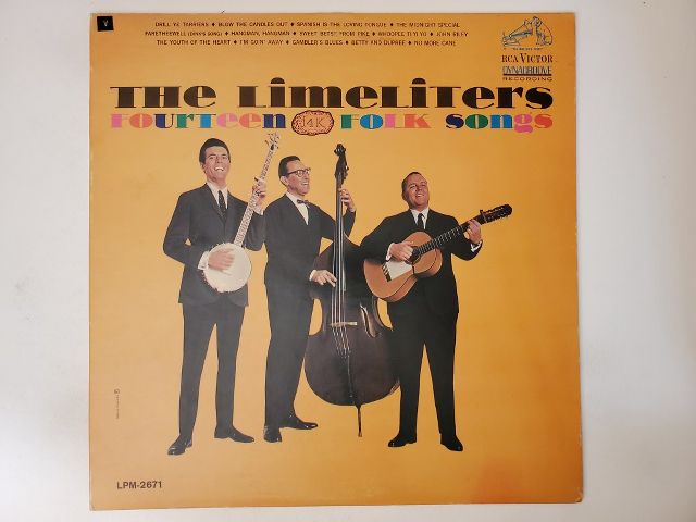 The Limeliters Fourteen 14K Folk Songs vinyl record