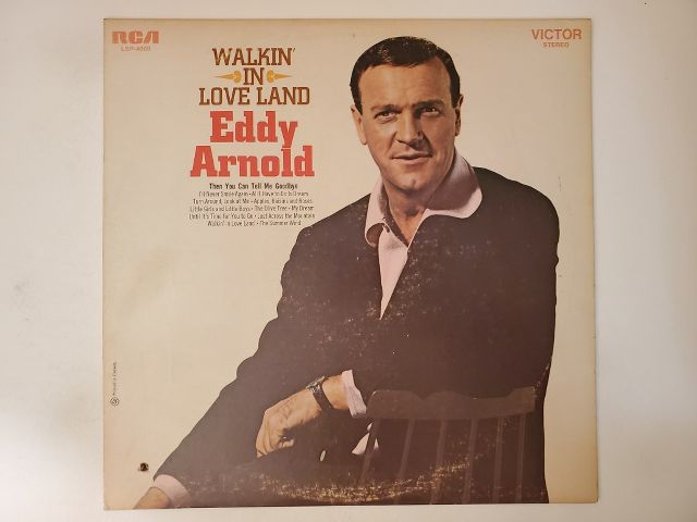 Eddy Arnold Walkin' in Love Land vinyl record