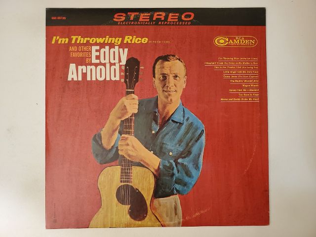 Eddy Arnold I'm Throwing Rice vinyl record