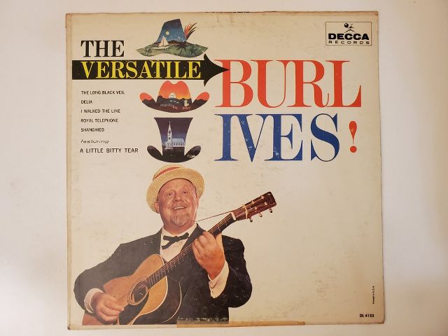 Burl Ives The Versatile Burl Ives vinyl record