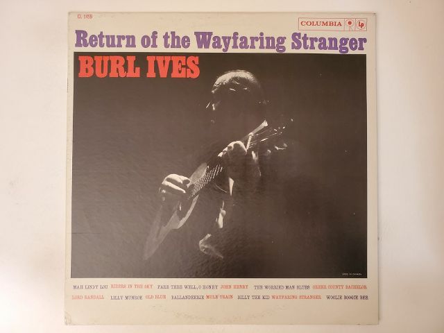 Burl Ives Return of the Wayfaring Stranger vinyl record
