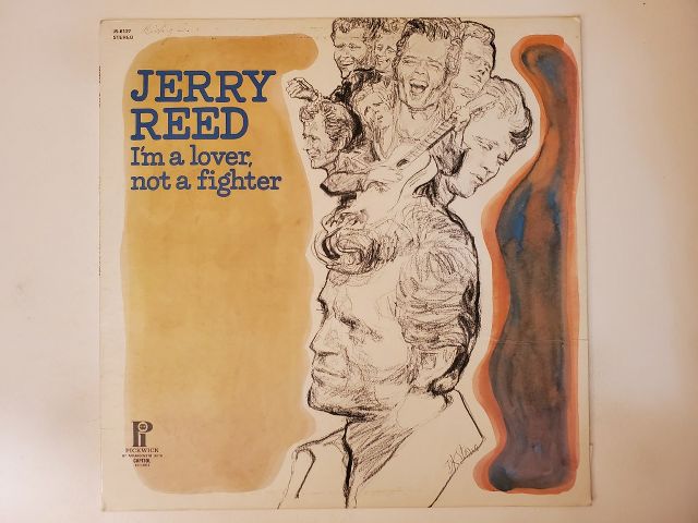 Jerry Reed I'm a Lover, Not a Fighter vinyl record