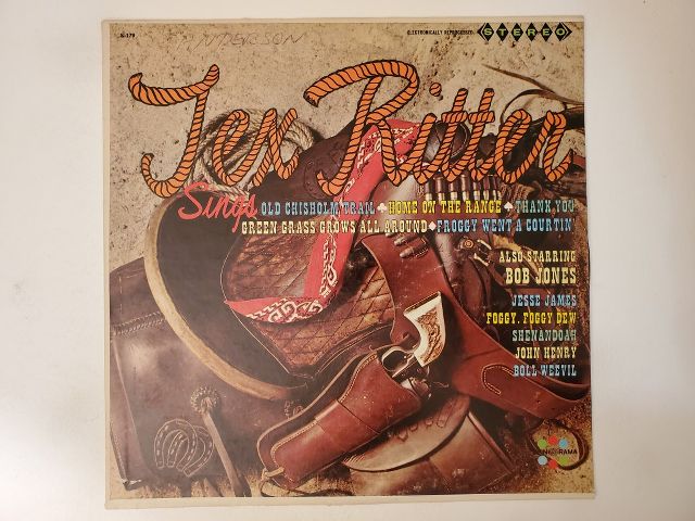Tex Ritter Tex Ritter Sings vinyl record