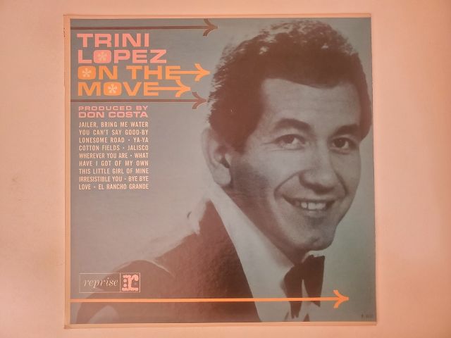 Trini Lopez On the Move vinyl record