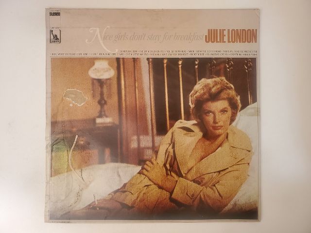 Julie London Nice Girls Don't Stay for Breakfast vinyl record