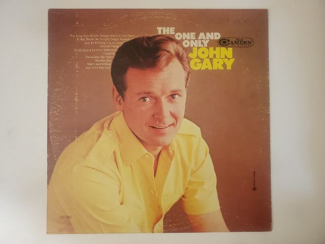 John Gary The One and Only vinyl record