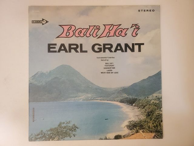 Earl Grant Bali Ha'i vinyl record