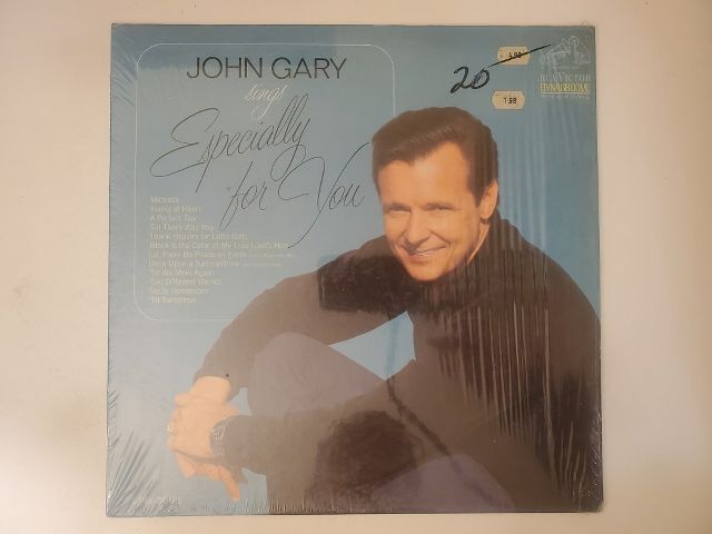 John Gary Sings Especially for You vinyl record