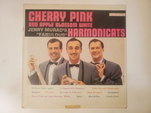 Jerry Murad's Harmonicats Cherry Pink and Apple Blossom White vinyl record