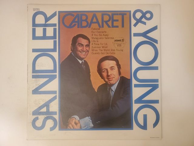 Sandler & Young Cabaret vinyl record