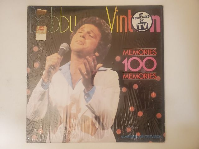 Bobby Vinton 100 Memories vinyl record