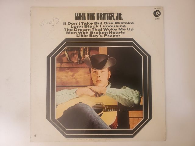 Luke the Drifter Jr. Luke the Drifter Jr. vinyl record