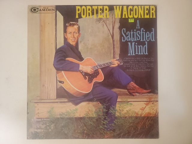 Porter Wagoner A Satisfied Mind vinyl record