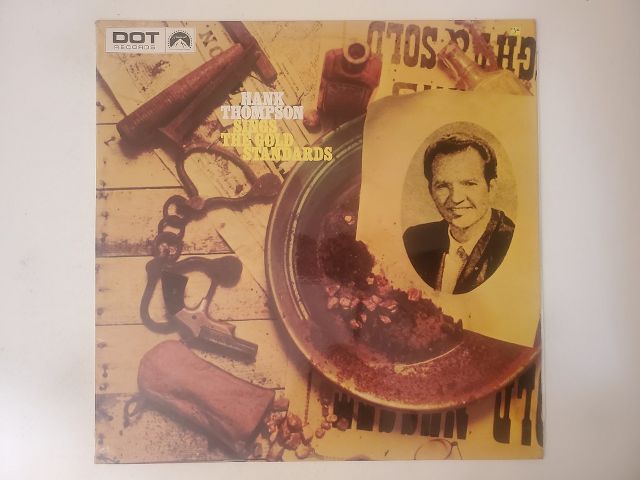 Hank Thompson Sings the Gold Standards vinyl record