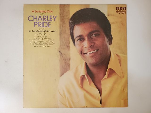 Charley Pride A Sunshiny Day with Charley Pride vinyl record
