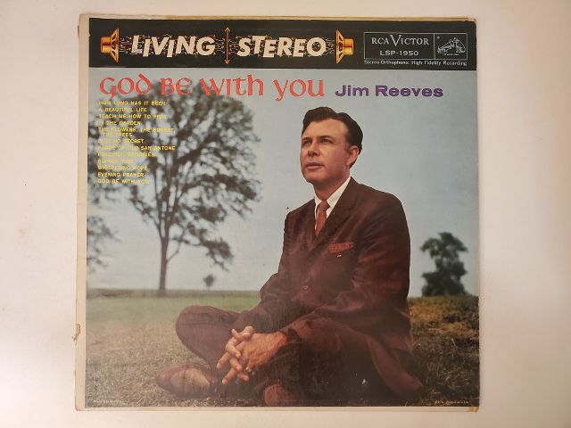 Jim Reeves God Be With You vinyl record