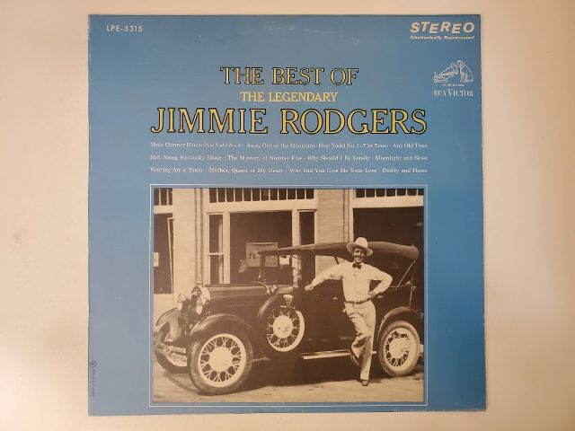 Jimmie Rodgers The Best of the Legendary Jimmie Rodgers vinyl record