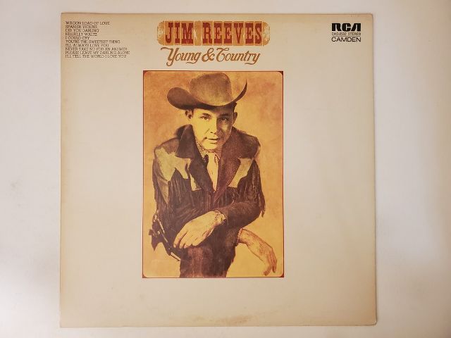 Jim Reeves Young & Country vinyl record