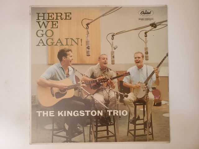 The Kingston Trio Here We Go Again vinyl record