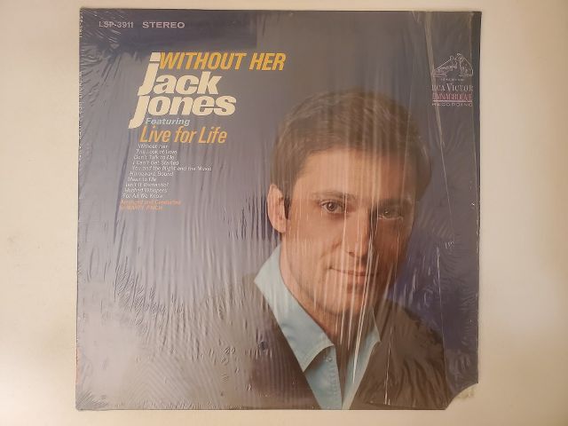 Jack Jones Without Her vinyl record