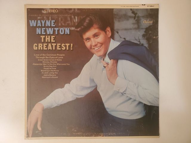 Wayne Newton The Greatest! vinyl record