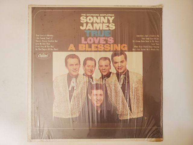 Sonny James True Love's a Blessing vinyl record