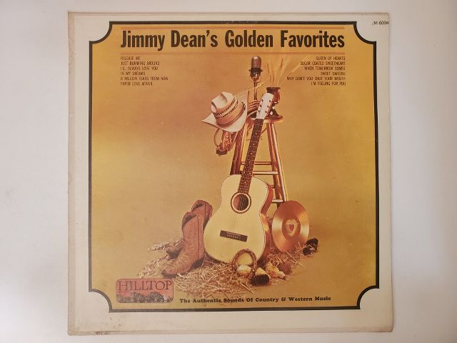 Jimmy Dean Golden Favorites vinyl record