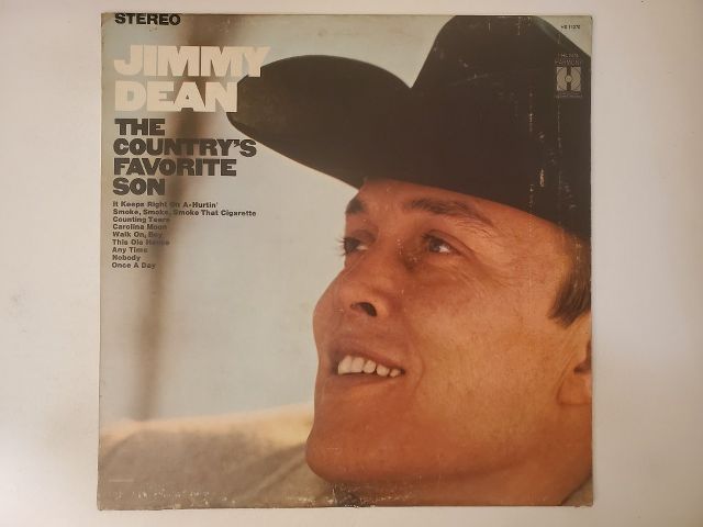 Jimmy Dean The Country's Favorite Son vinyl record