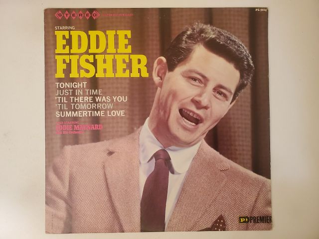 Eddie Fisher Starring Eddie Fisher vinyl record