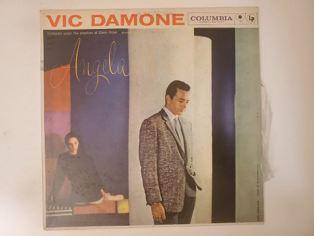 Vic Damone Angela Mia vinyl record