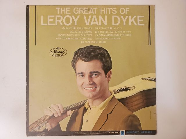 Leroy Van Dyke The Great Hits of Leroy Van Dyke vinyl record