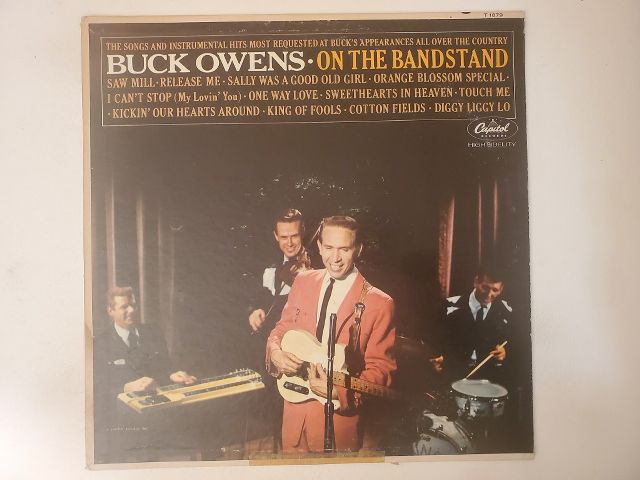 Buck Owens On The Bandstand vinyl record