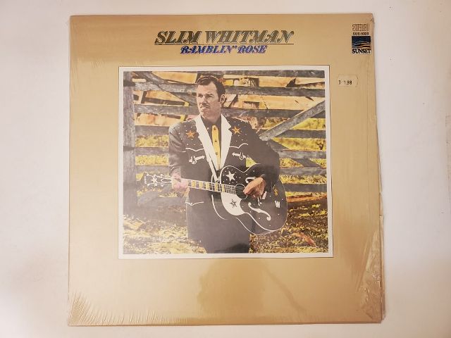 Slim Whitman Ramblin' Rose vinyl record