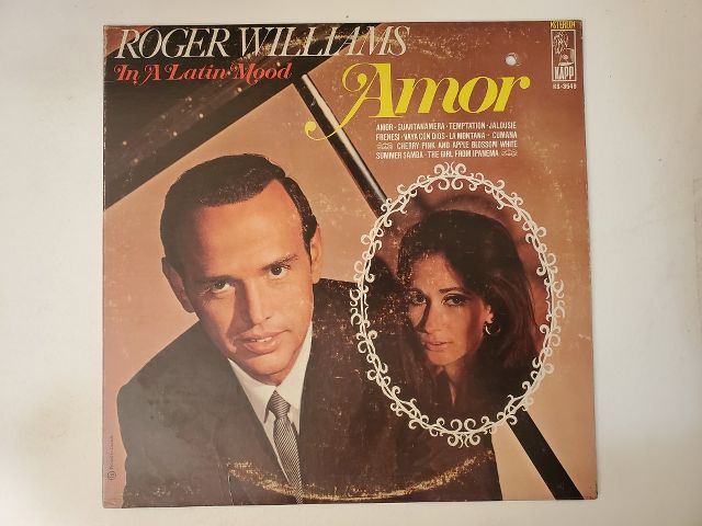 Roger Williams In A Latin Mood: Amor vinyl record