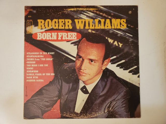 Roger Williams Born Free vinyl record