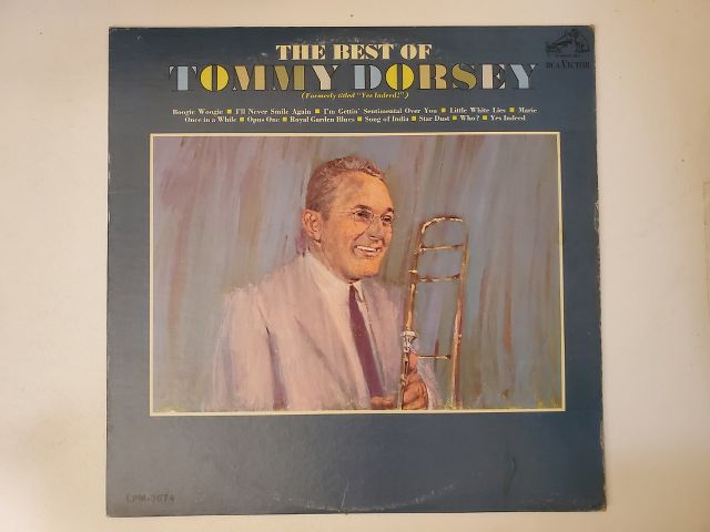 Tommy Dorsey The Best of Tommy Dorsey vinyl record