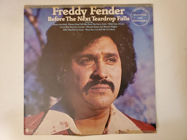 Freddy Fender Before the Next Teardrop Falls vinyl record