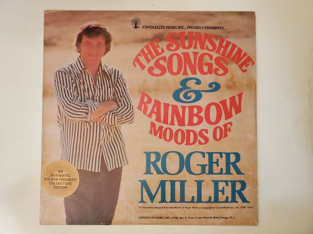 Roger Miller The Sunshine Songs & Rainbow Moods of Roger Miller vinyl record