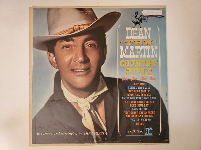 Dean Martin Country Style vinyl record