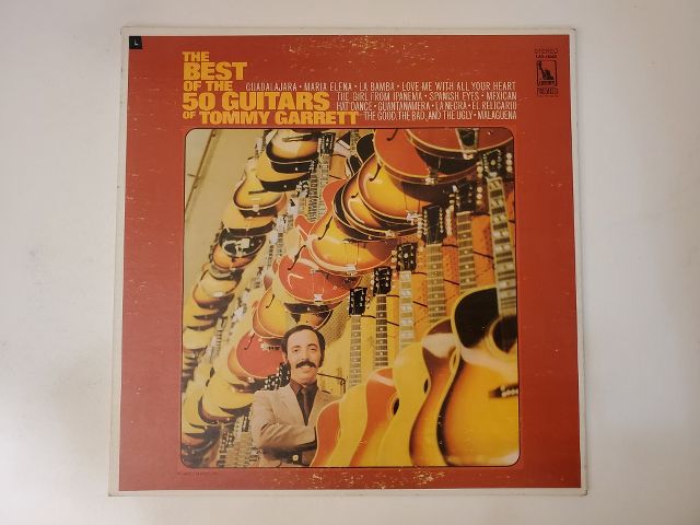 Tommy Garrett The Best of the 50 Guitars of Tommy Garrett vinyl record