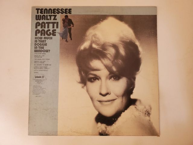 Patti Page Tennessee Waltz / How Much Is That Doggie In The Window? vinyl record