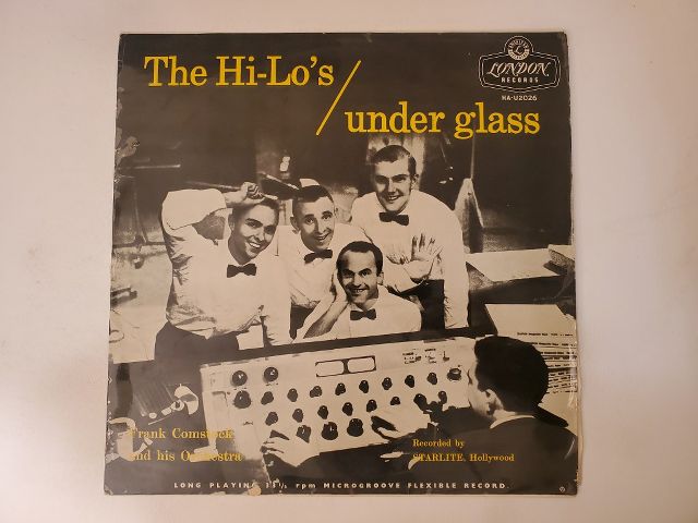The Hi-Lo's Under Glass vinyl record