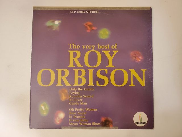 Roy Orbison The Very Best of Roy Orbison vinyl record