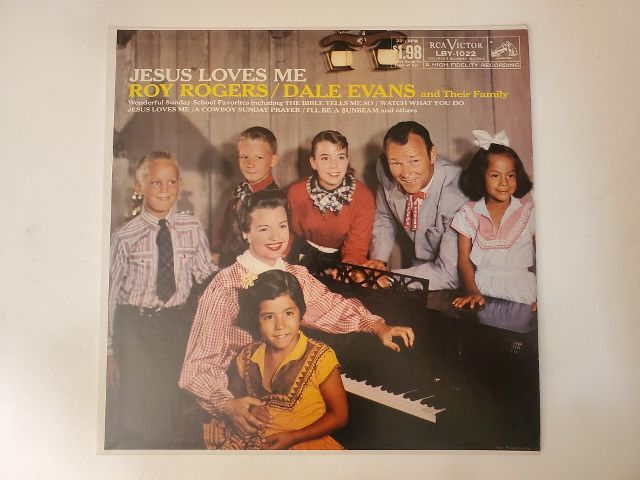 Roy Rogers / Dale Evans Jesus Loves Me vinyl record