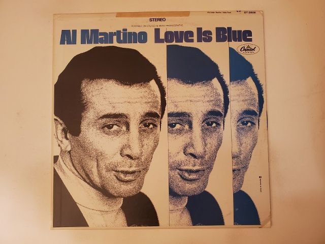 Al Martino Love Is Blue vinyl record