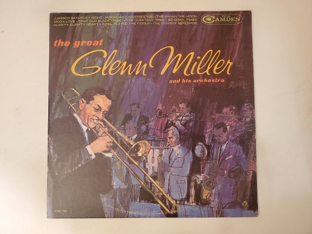 Glenn Miller and His Orchestra The Great Glenn Miller vinyl record