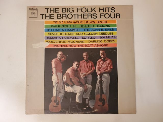 The Brothers Four The Big Folk Hits vinyl record
