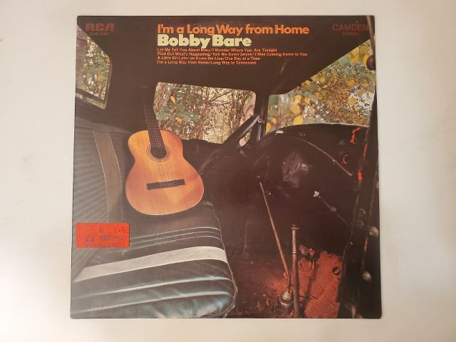 Bobby Bare I'm a Long Way from Home vinyl record
